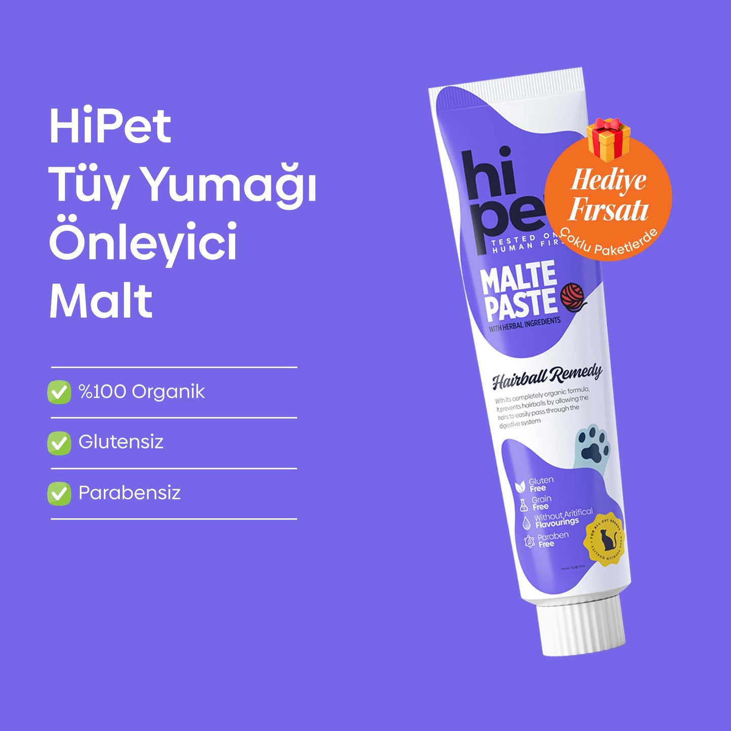 Tüy Yumağı Önleyici Malt