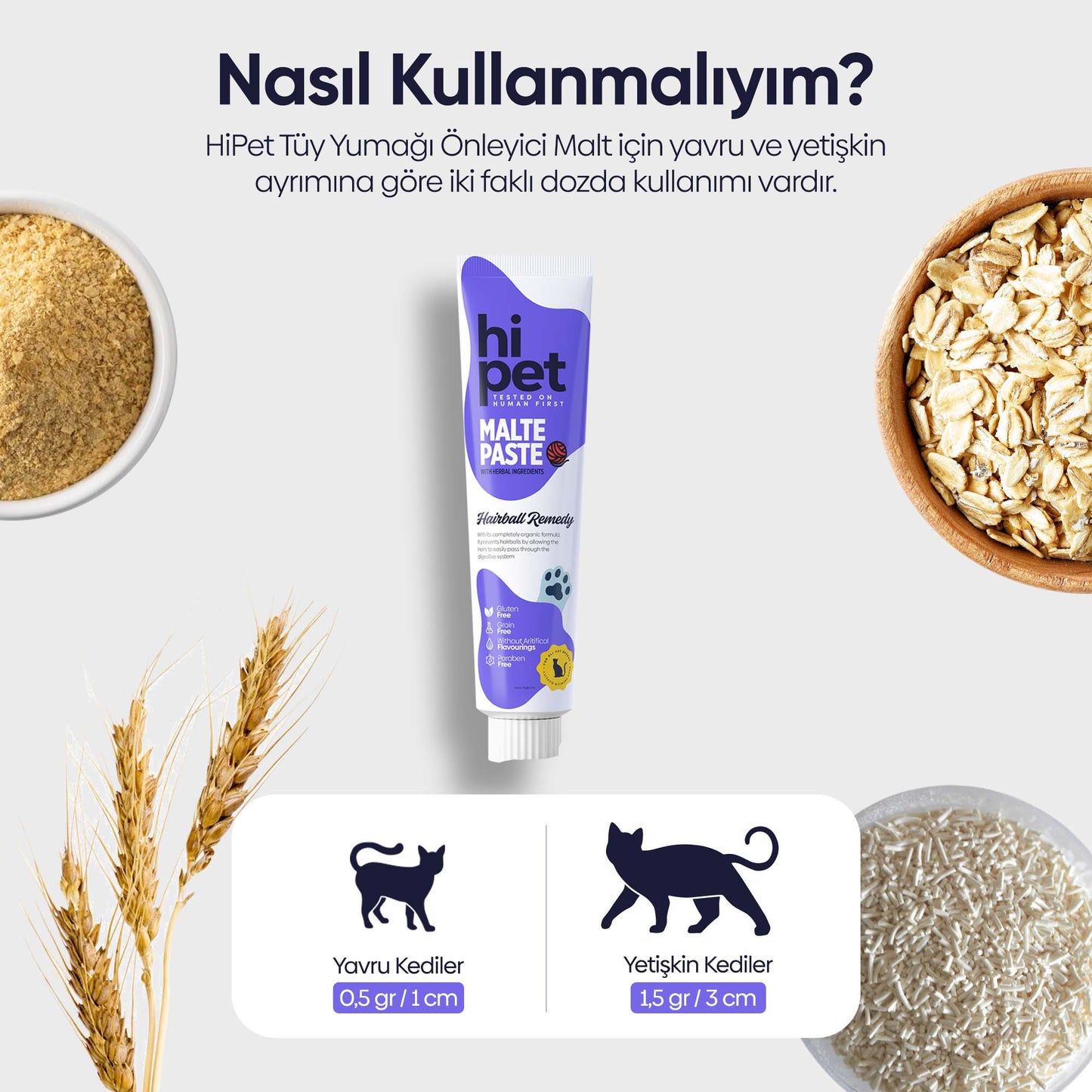 Tüy Yumağı Önleyici Malt